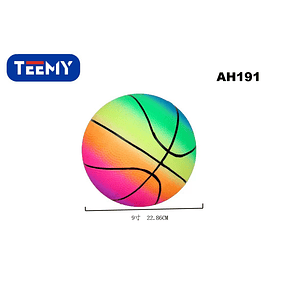 BALON DE BASQUET 9 PULEGADAS PAQUETE 10 PIEZAS