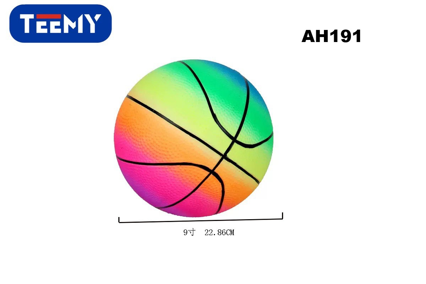 BALON DE BASQUET 9 PULEGADAS PAQUETE 10 PIEZAS (AH191) 1