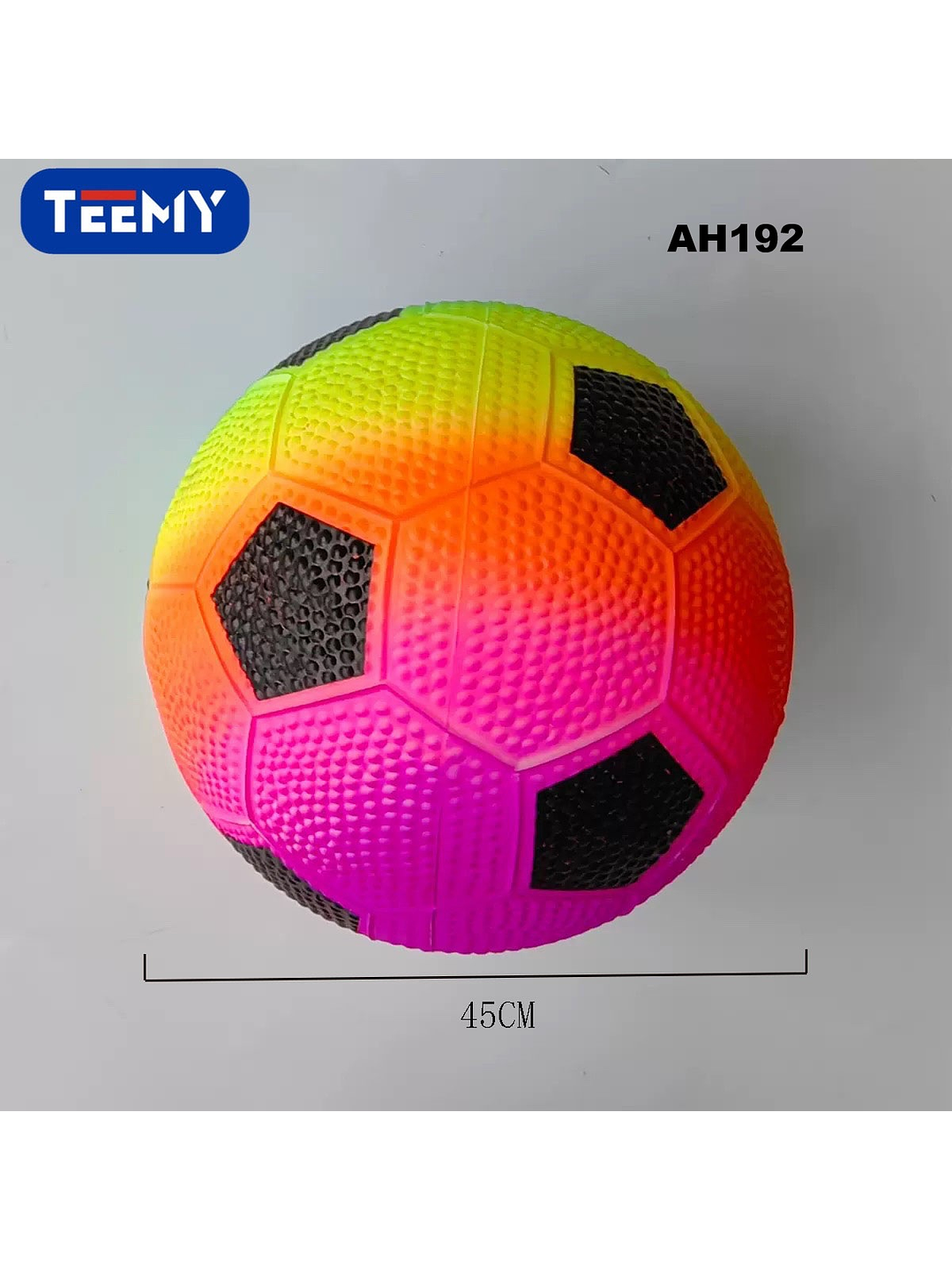 BALON DE FUTBOL  PAQUETE 10 PIEZAS 45CM 1