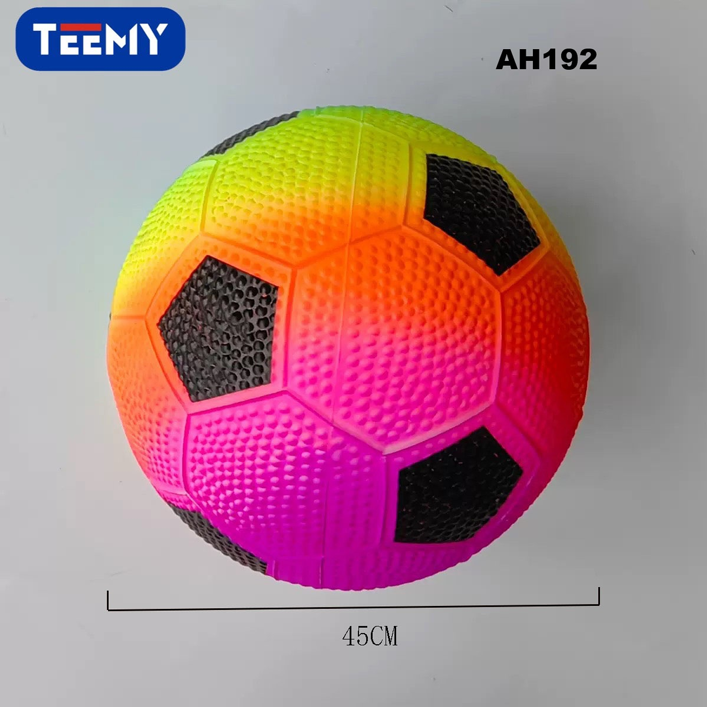BALON DE FUTBOL  PAQUETE 10 PIEZAS 45CM (AH192) 1