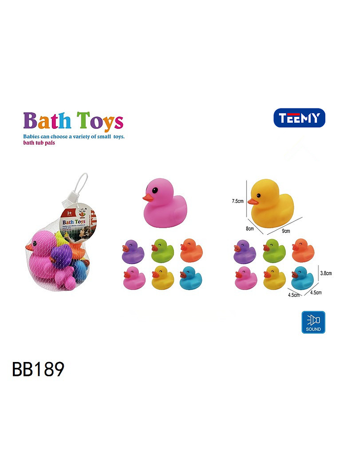 JUGUETE DE BAÑO PRECIO PUBLICADO ES AL POR MAYOR Y DEBEN SER 3 UNIDADES DEL MISMO  1