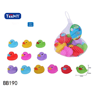 JUGUETE DE BAÑO PRECIO PUBLICADO ES AL POR MAYOR Y DEBEN SER 3 UNIDADES DEL MISMO 