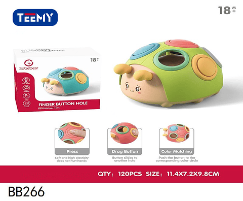 JUGUETE SENSORIAL BEBE,  3 DEL MISMO POR MAYOR  (BB266)