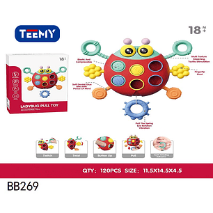 JUGUETE SENSORIAL BEBE,  PRECIO PUBLICADO ES AL POR MAYOR Y DEBEN SER 3 UNIDADES DEL MISMO 