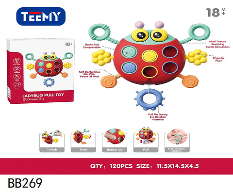 JUGUETE SENSORIAL BEBE,  3 DEL MISMO POR MAYOR  (BB269)