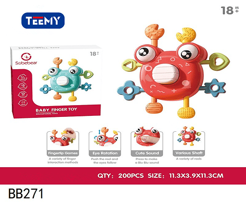 JUGUETE SENSORIAL BEBE,  3 DEL MISMO POR MAYOR  (BB271)