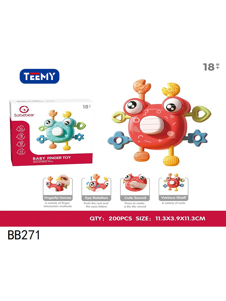 JUGUETE SENSORIAL BEBE,  PRECIO PUBLICADO ES AL POR MAYOR Y DEBEN SER 3 UNIDADES DEL MISMO  1