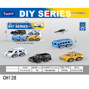 CARRO ARMABLE, PRECIO PUBLICADO ES AL POR MAYOR Y DEBEN SER 3 UNIDADES DEL MISMO 