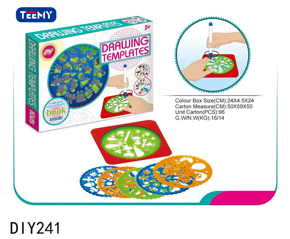 JUEGO DE DIBUJO GEOMETRICO, PRECIO PUBLICADO ES AL POR MAYOR Y DEBEN SER 3 UNIDADES DEL MISMO  (DIY241) 1