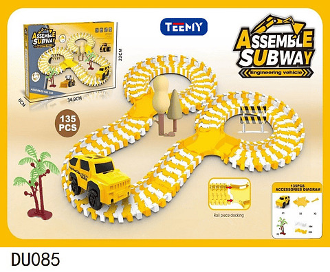 PISTA ARMABLE, PRECIO PUBLICADO ES AL POR MAYOR Y DEBEN SER 3 UNIDADES DEL MISMO  (DU085)