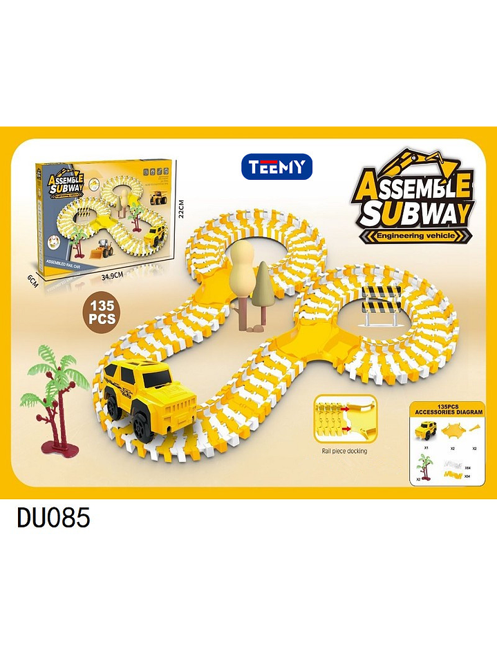 PISTA ARMABLE, PRECIO PUBLICADO ES AL POR MAYOR Y DEBEN SER 3 UNIDADES DEL MISMO  1