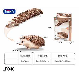 ERIZO 3D, PRECIO PUBLICADO ES AL POR MAYOR Y DEBEN SER 3 UNIDADES DEL MISMO 