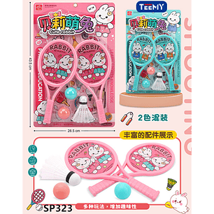 RAQUETA DE PLAYA DE CONEJITO, PRECIO PUBLICADO ES AL POR MAYOR Y DEBEN SER 4 UNIDADES DEL MISMO 