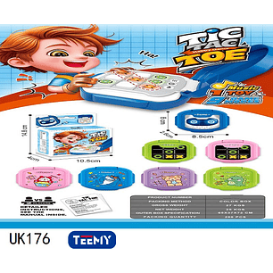 TIC TAC TOE JUEGO DE MESA, PRECIO PUBLICADO ES AL POR MAYOR Y DEBEN SER 3 UNIDADES DEL MISMO 