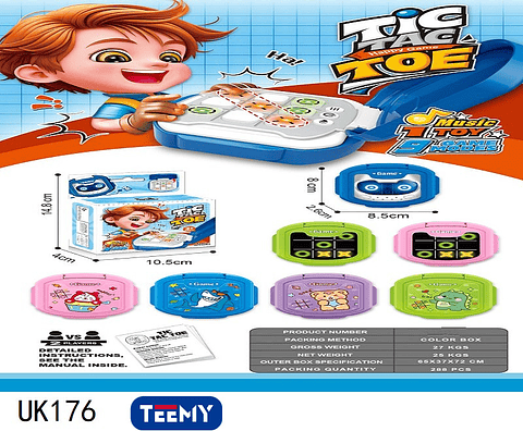 TIC TAC TOE JUEGO DE MESA, PRECIO PUBLICADO ES AL POR MAYOR Y DEBEN SER 3 UNIDADES DEL MISMO 