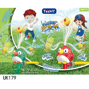 JUGUETE ROCIADOR DE AGUA SPRINKLER, PRECIO PUBLICADO ES AL POR MAYOR Y DEBEN SER 3 UNIDADES DEL MISMO 