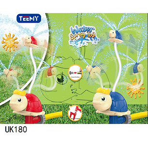 JUGUETE ROCIADOR DE AGUA SPRINKLER, PRECIO PUBLICADO ES AL POR MAYOR Y DEBEN SER 3 UNIDADES DEL MISMO 