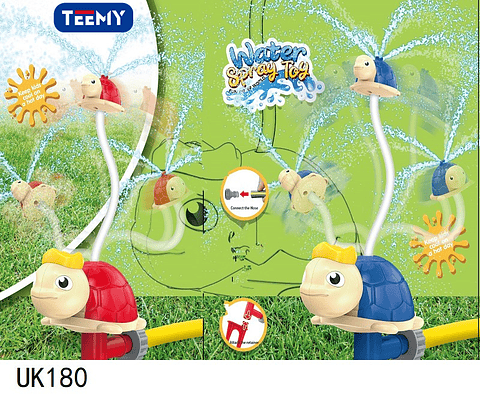 JUGUETE ROCIADOR DE AGUA SPRINKLER, PRECIO PUBLICADO ES AL POR MAYOR Y DEBEN SER 3 UNIDADES DEL MISMO  (UK180)