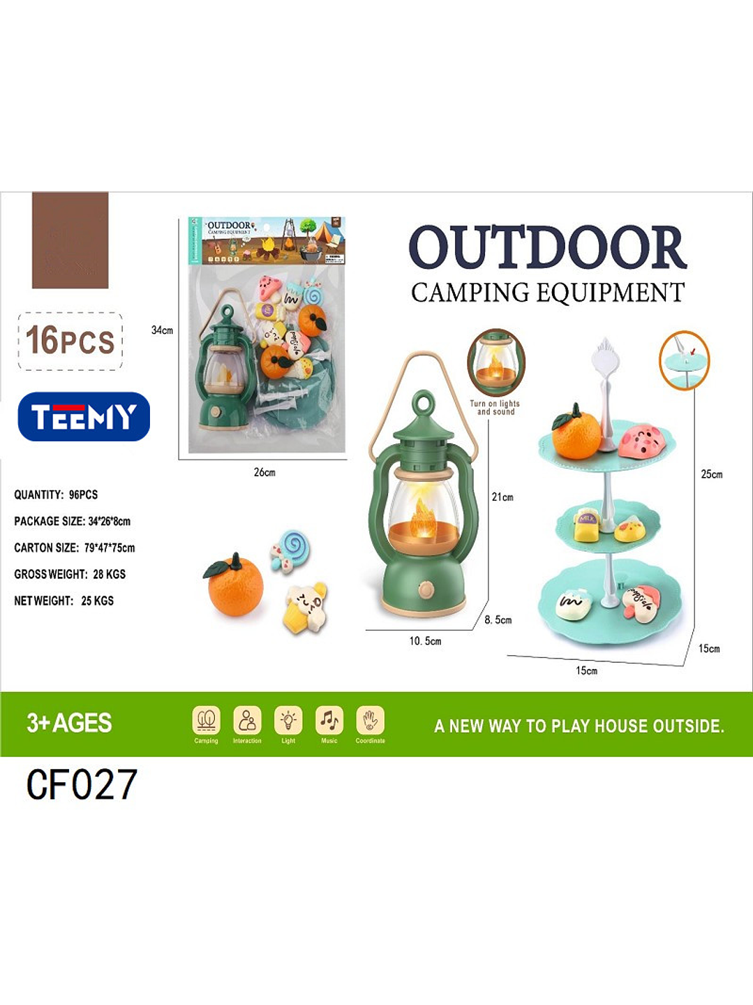 JUGUETE CAMPING, PRECIO PUBLICADO ES AL POR MAYOR Y DEBEN SER 3 UNIDADES DEL MISMO  1