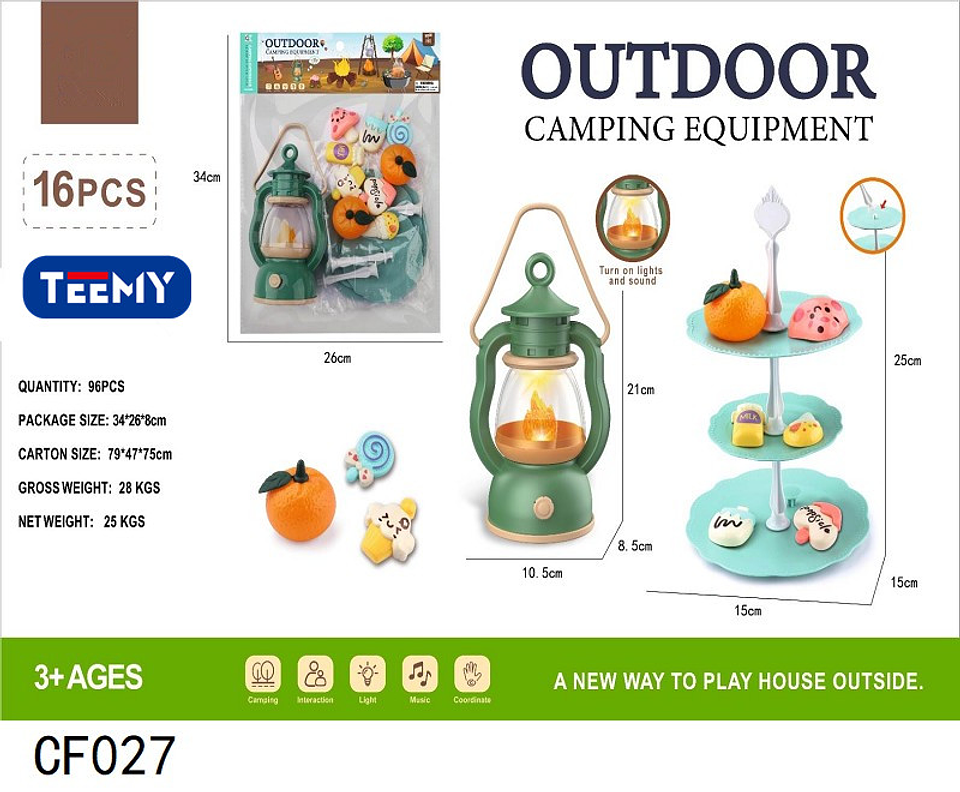 JUGUETE CAMPING, PRECIO PUBLICADO ES AL POR MAYOR Y DEBEN SER 3 UNIDADES DEL MISMO  (CF027) 1