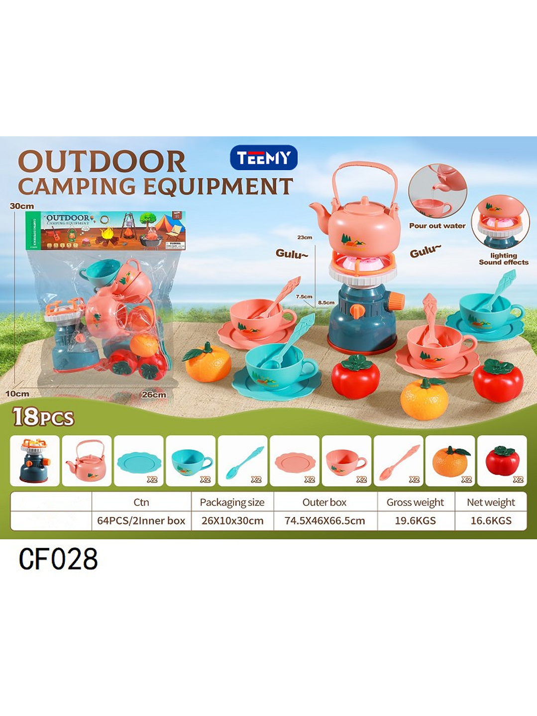 JUGUETE CAMPING, PRECIO PUBLICADO ES AL POR MAYOR Y DEBEN SER 3 UNIDADES DEL MISMO  1