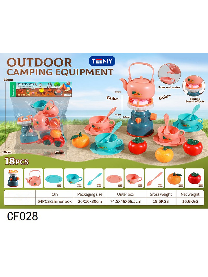 JUGUETE CAMPING, PRECIO PUBLICADO ES AL POR MAYOR Y DEBEN SER 3 UNIDADES DEL MISMO  1