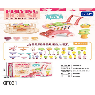 CARRO SUPERMERCADO, PRECIO PUBLICADO ES AL POR MAYOR Y DEBEN SER 3 UNIDADES DEL MISMO 