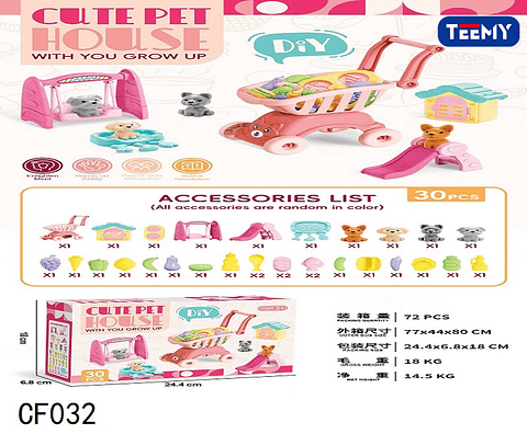 CARRO SUPERMERCADO, PRECIO PUBLICADO ES AL POR MAYOR Y DEBEN SER 3 UNIDADES DEL MISMO  (CF032)