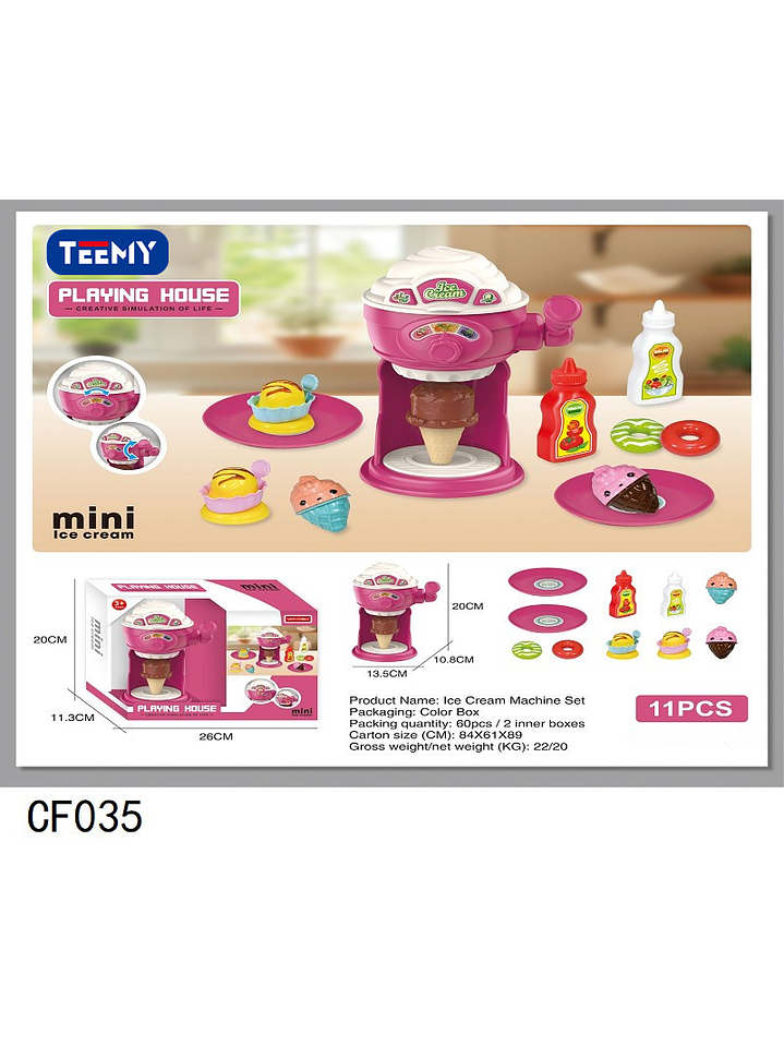 JUGUETE COMIDA  , PRECIO PUBLICADO ES AL POR MAYOR Y DEBEN SER 3 UNIDADES DEL MISMO  1