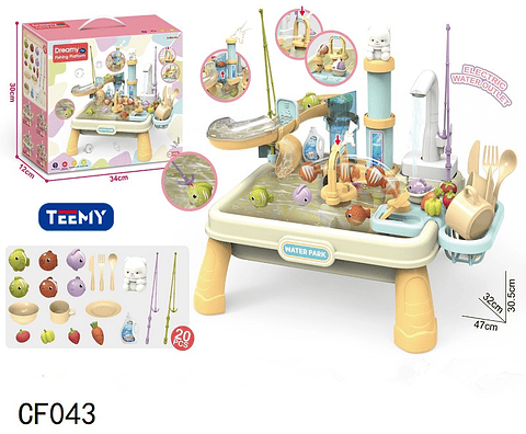 JUGUETE LAVALOZA CON ANIMALES DE PESCA,  PRECIO PUBLICADO ES AL POR MAYOR Y DEBEN SER 3 UNIDADES DEL MISMO  (CF043)