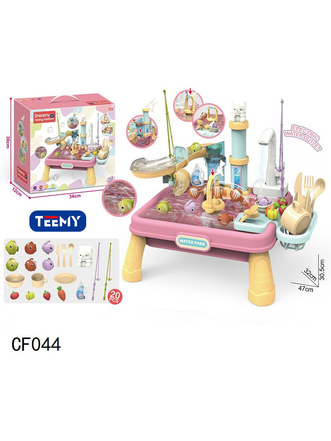 JUGUETE LAVALOZA CON ANIMALES DE PESCA,  PRECIO PUBLICADO ES AL POR MAYOR Y DEBEN SER 3 UNIDADES DEL MISMO  1