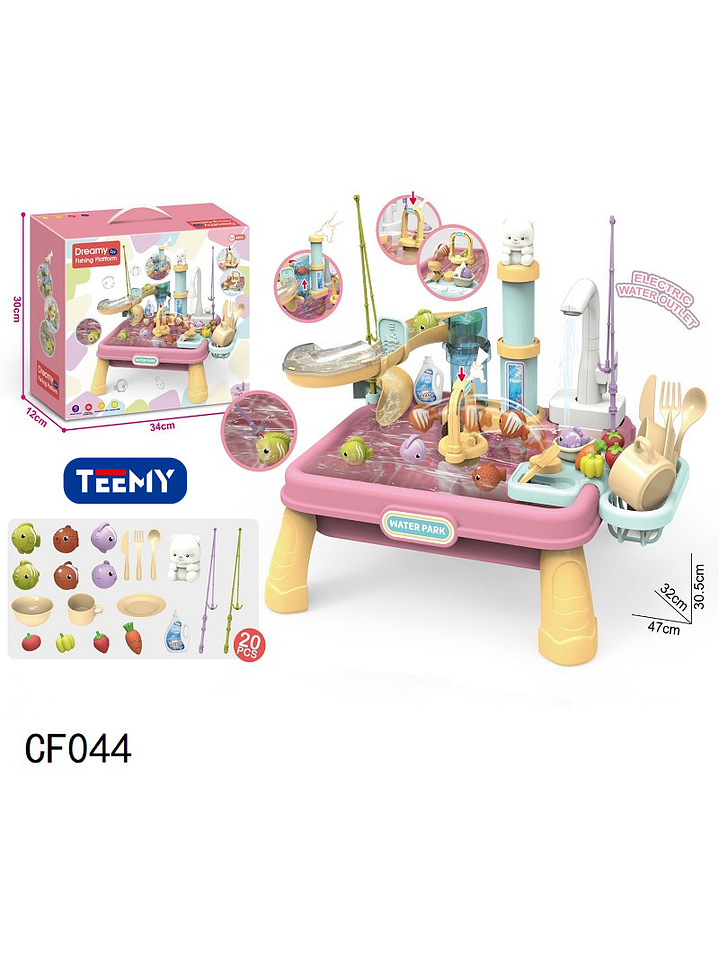 JUGUETE LAVALOZA CON ANIMALES DE PESCA,  PRECIO PUBLICADO ES AL POR MAYOR Y DEBEN SER 3 UNIDADES DEL MISMO  1