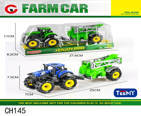 CARROS DE GRANJA, PRECIO PUBLICADO ES AL POR MAYOR Y DEBEN SER 3 UNIDADES DEL MISMO  (CH145)