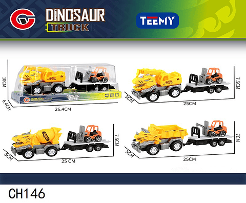 CARROS DE CONSTRUCCION, PRECIO PUBLICADO ES AL POR MAYOR Y DEBEN SER 3 UNIDADES DEL MISMO  (CH146)