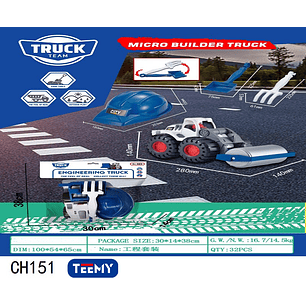 CARRO DE CONSTRUCCION CON ACCESORIOS, PRECIO PUBLICADO ES AL POR MAYOR Y DEBEN SER 3 UNIDADES DEL MISMO 