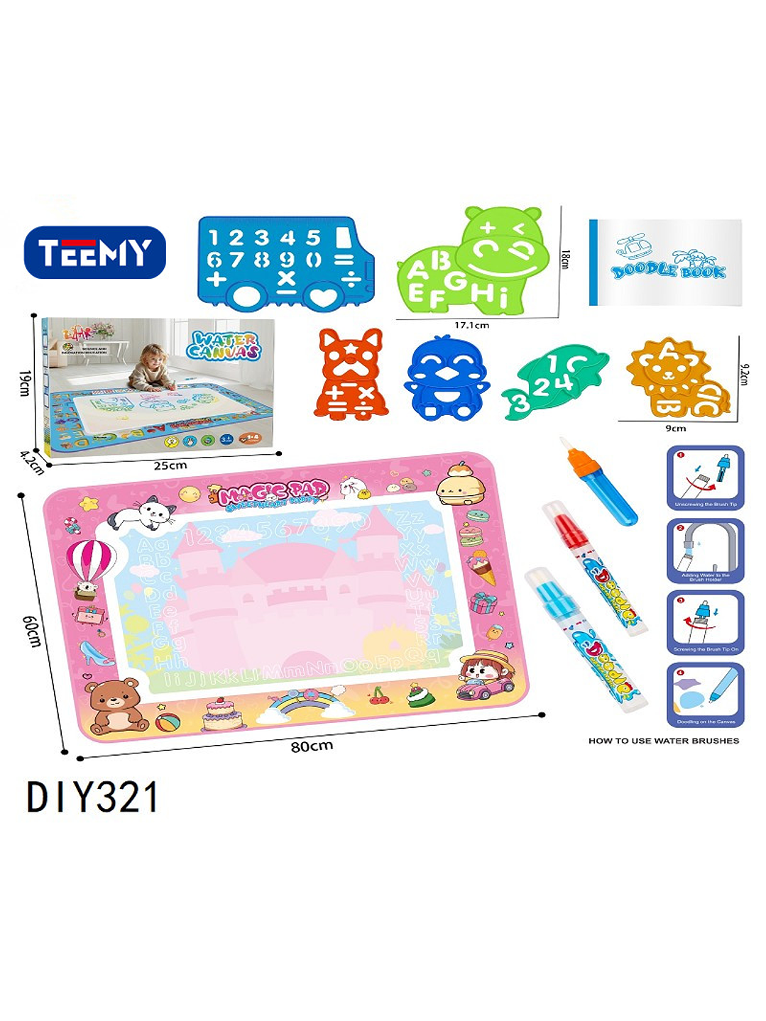 ALFOMBRA PARA DIBUJAR, PRECIO PUBLICADO ES AL POR MAYOR Y DEBEN SER 3 UNIDADES DEL MISMO  1