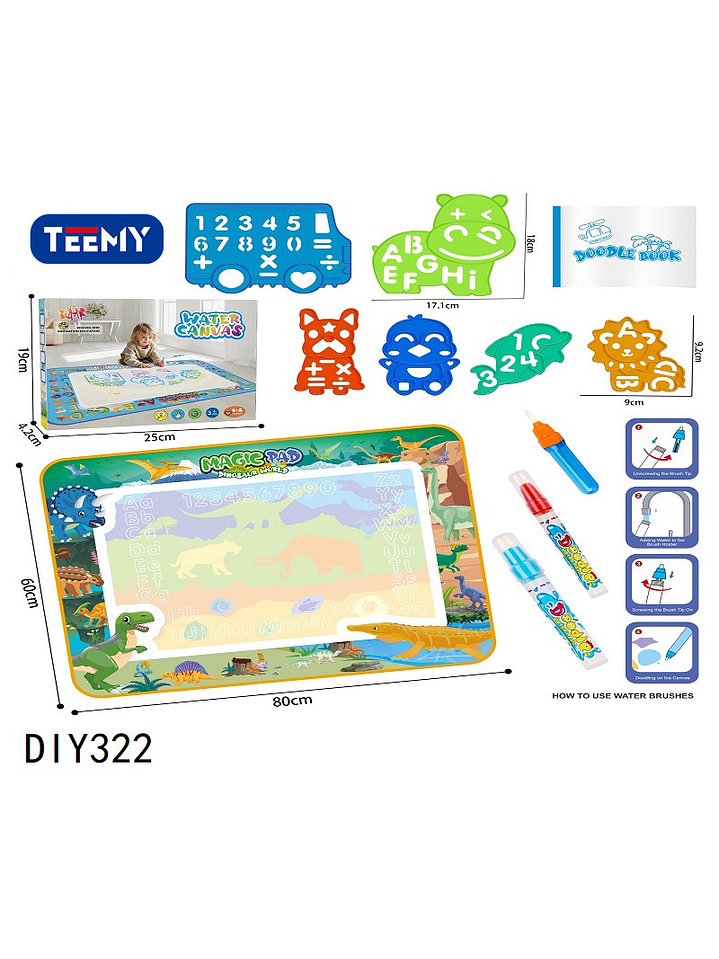 ALFOMBRA PARA DIBUJAR, PRECIO PUBLICADO ES AL POR MAYOR Y DEBEN SER 3 UNIDADES DEL MISMO  1