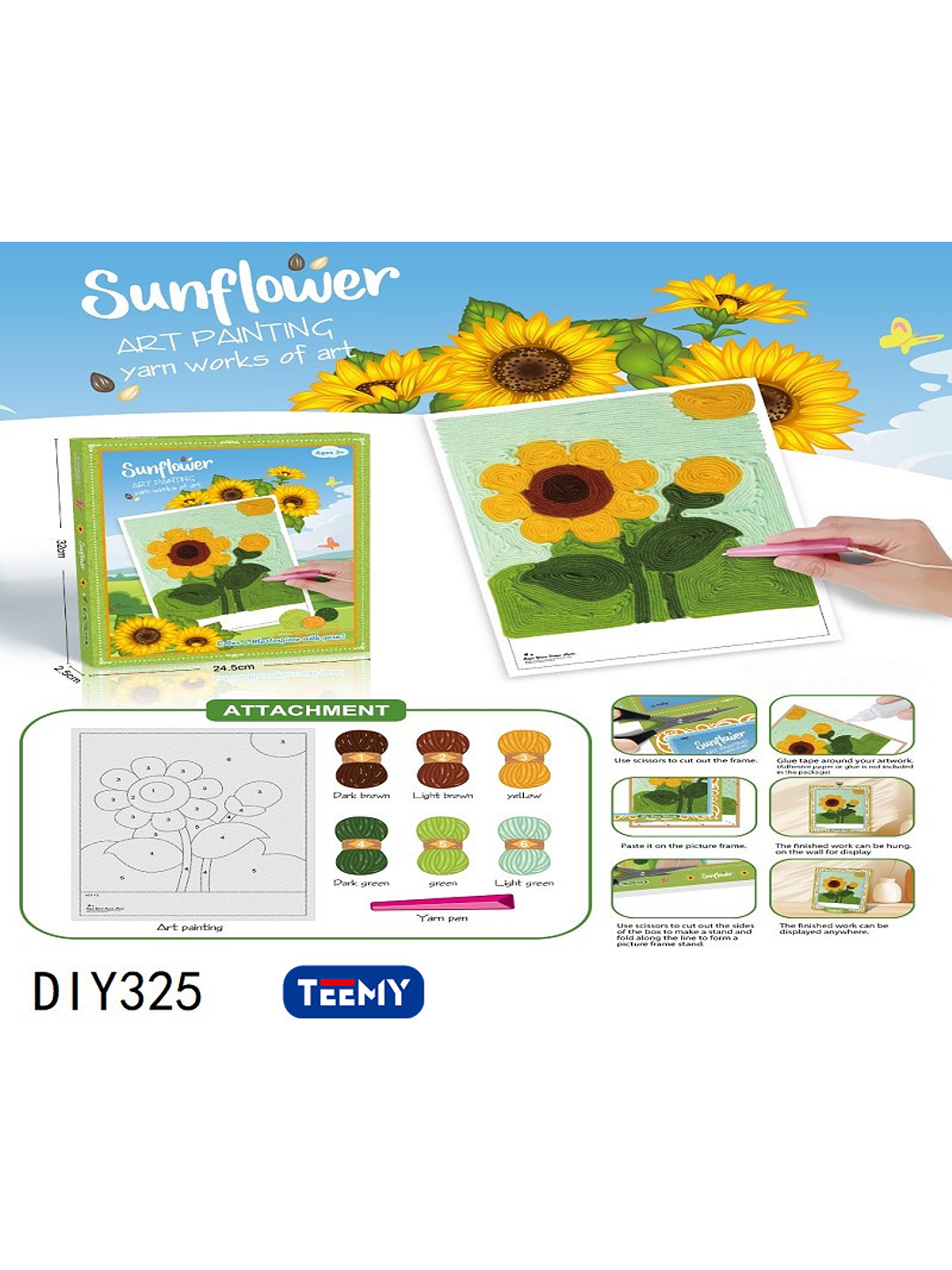 JUEGO DE MANUALIDADES, PRECIO PUBLICADO ES AL POR MAYOR Y DEBEN SER 3 UNIDADES DEL MISMO  1