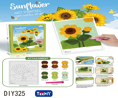 JUEGO DE MANUALIDADES, PRECIO PUBLICADO ES AL POR MAYOR Y DEBEN SER 3 UNIDADES DEL MISMO  (DIY325)