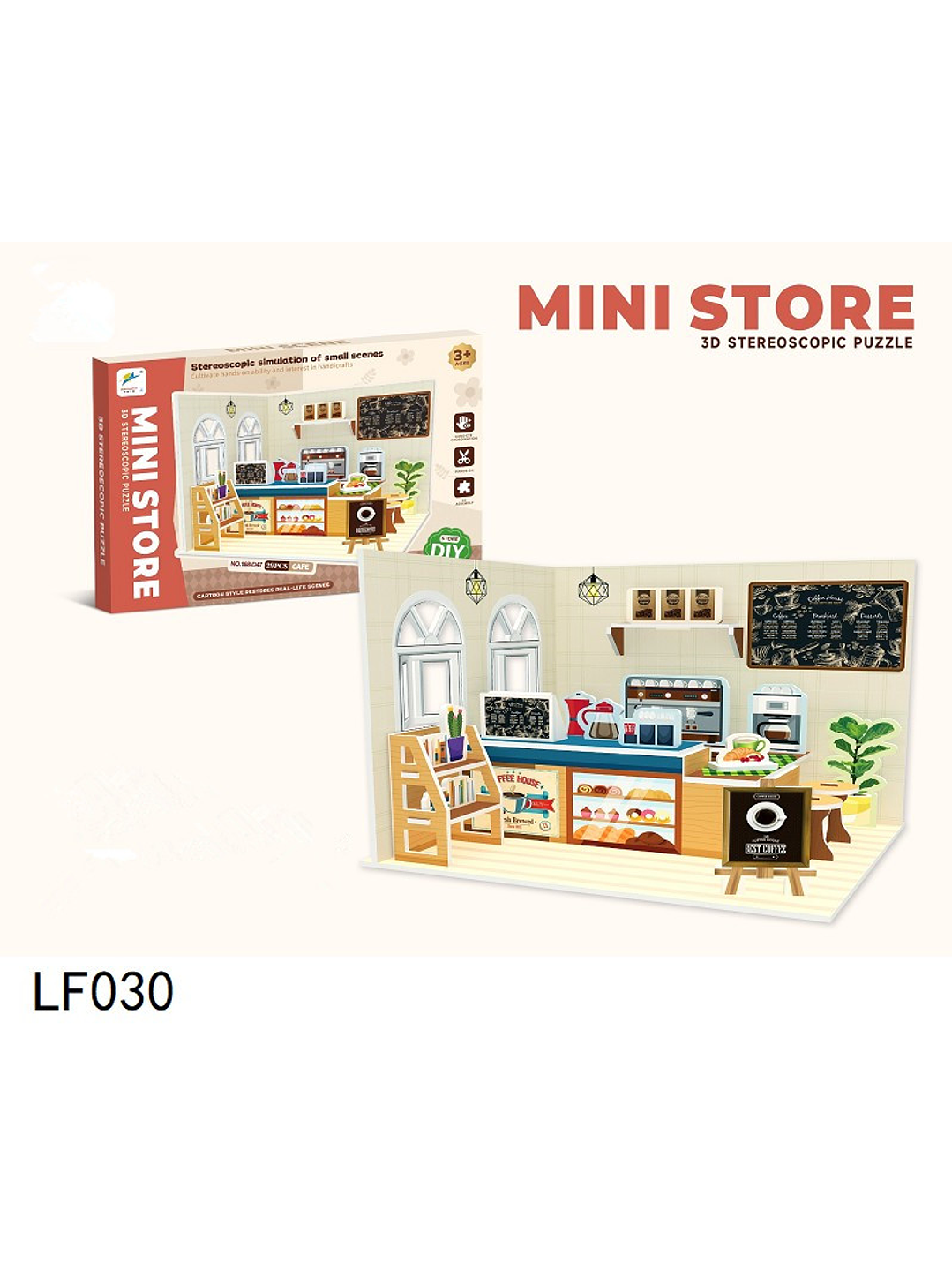 TIENDA ARMABLE 3D, PRECIO PUBLICADO ES AL POR MAYOR Y DEBEN SER 3 UNIDADES DEL MISMO  1