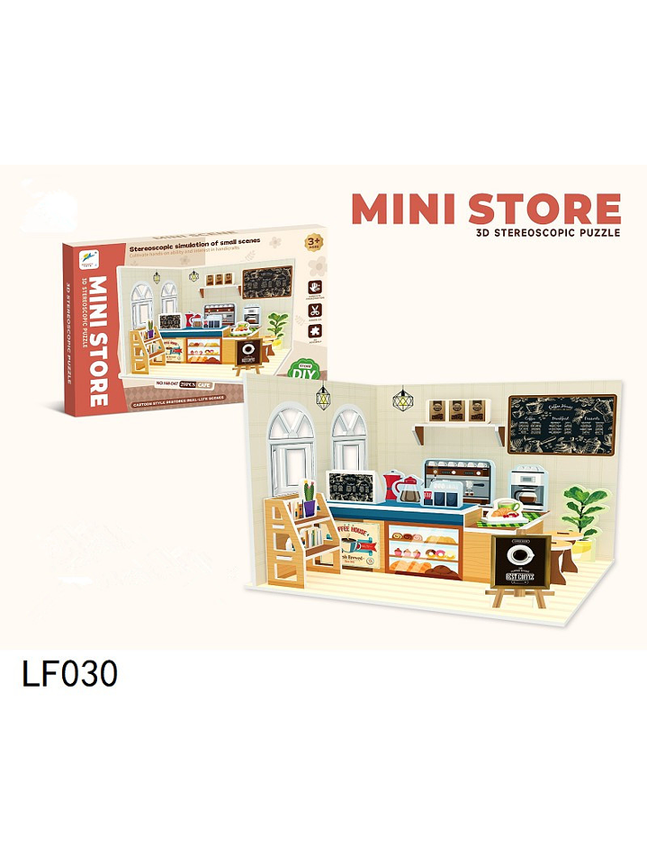 TIENDA ARMABLE 3D, PRECIO PUBLICADO ES AL POR MAYOR Y DEBEN SER 3 UNIDADES DEL MISMO  1