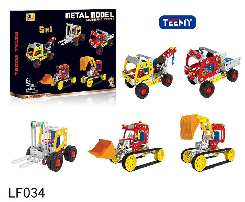 JUEGO ARMABLE 5 EN 1, PRECIO PUBLICADO ES AL POR MAYOR Y DEBEN SER 3 UNIDADES DEL MISMO  (LF034) 1