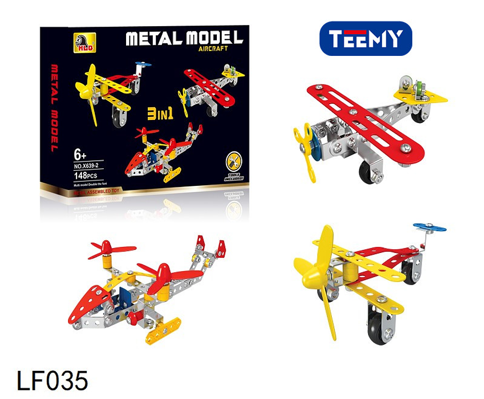 JUEGO ARMABLE 3 EN 1, PRECIO PUBLICADO ES AL POR MAYOR Y DEBEN SER 3 UNIDADES DEL MISMO  (LF035) 1