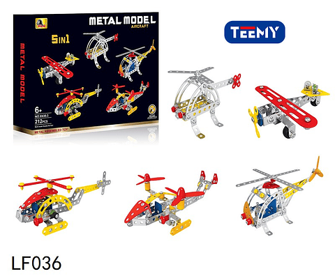 JUEGO ARMABLE 5 EN 1, PRECIO PUBLICADO ES AL POR MAYOR Y DEBEN SER 3 UNIDADES DEL MISMO  (LF036)