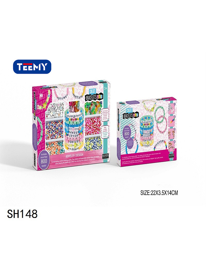 JUEGO DE PULSERA , PRECIO PUBLICADO ES AL POR MAYOR Y DEBEN SER 3 UNIDADES DEL MISMO  1