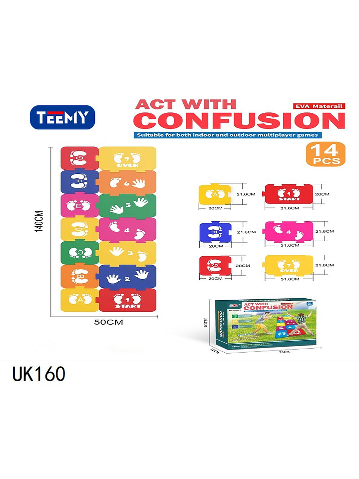 JUEGO DE HABILIDADES FAMILIAR FOAMI. PRECIO PUBLICADO ES AL POR MAYOR Y DEBEN SER 3 UNIDADES DEL MISMO  1