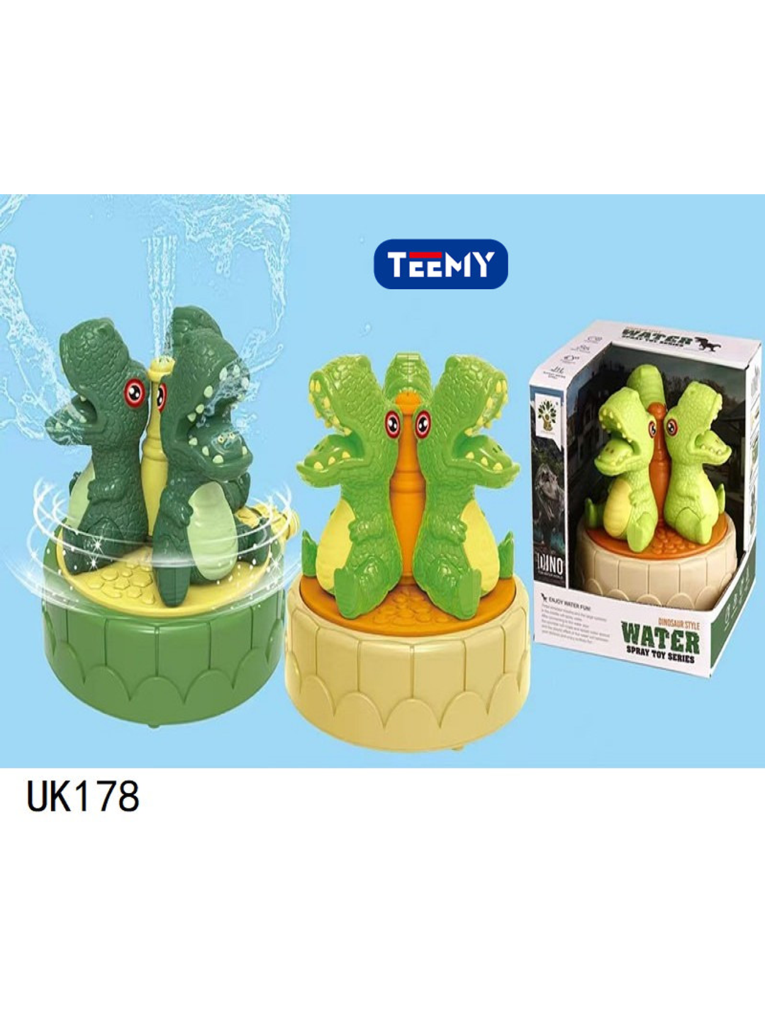 JUGUETE ROCIADOR DE AGUA SPRINKLER, PRECIO PUBLICADO ES AL POR MAYOR Y DEBEN SER 3 UNIDADES DEL MISMO  1