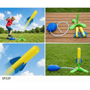 JUEGO COHETE , PRECIO PUBLICADO ES AL POR MAYOR Y DEBEN SER 3 UNIDADES DEL MISMO 