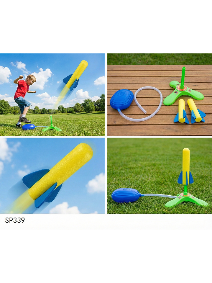 JUEGO COHETE , PRECIO PUBLICADO ES AL POR MAYOR Y DEBEN SER 3 UNIDADES DEL MISMO  1