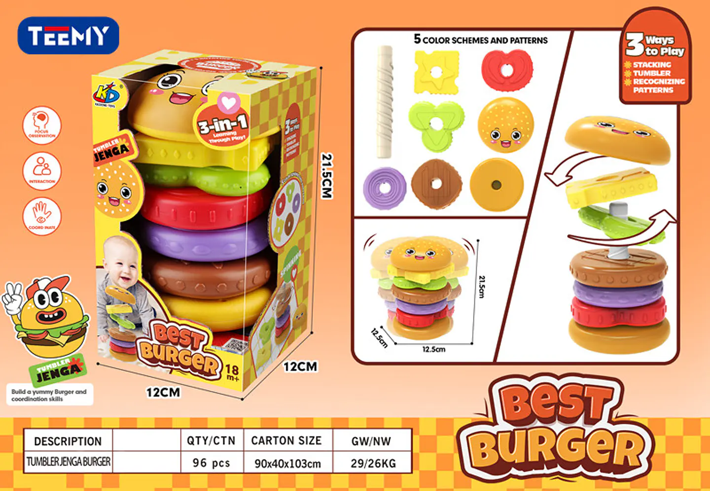 JUGUETE COMIDA  , 3 DEL MISMO POR MAYOR  (BB308) 1